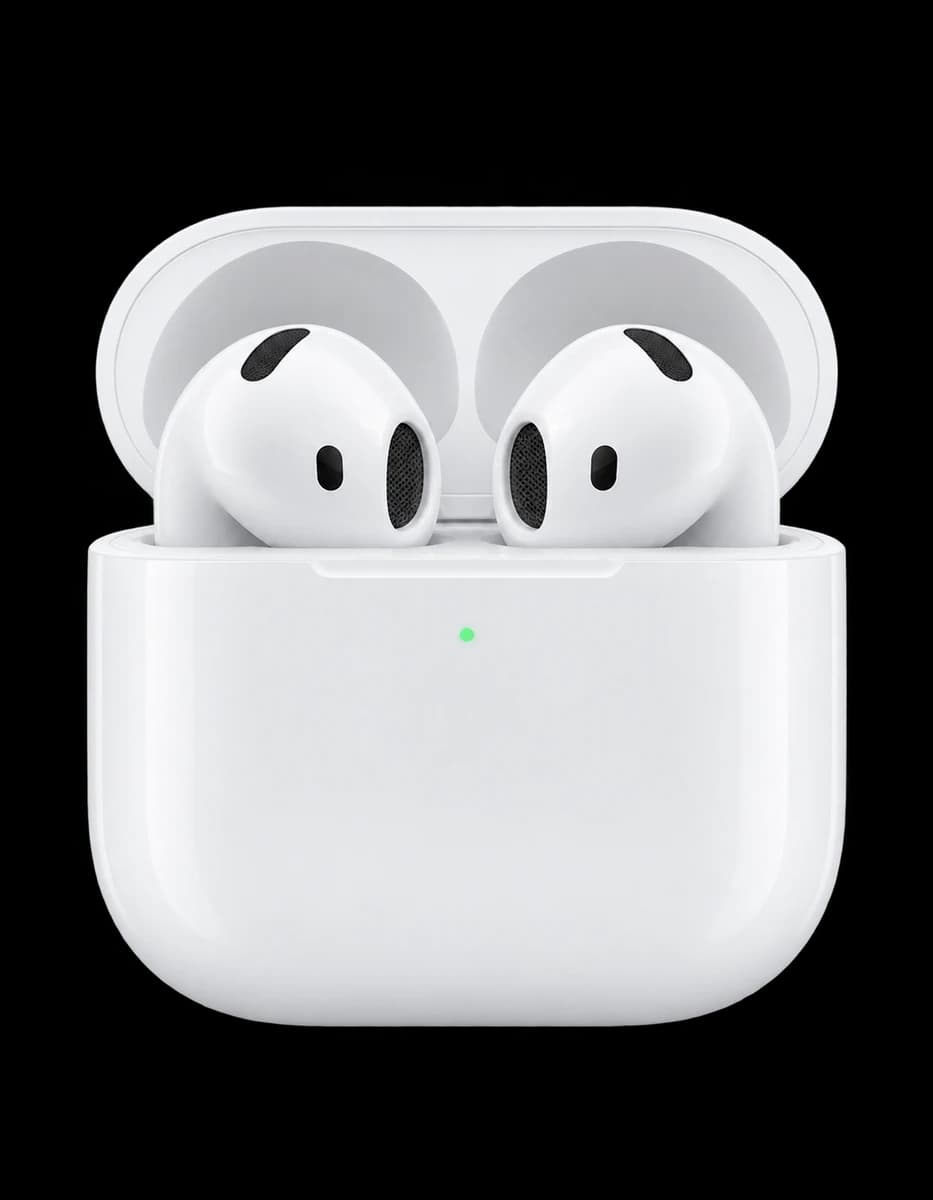 AirPods 4 · front-view illustration